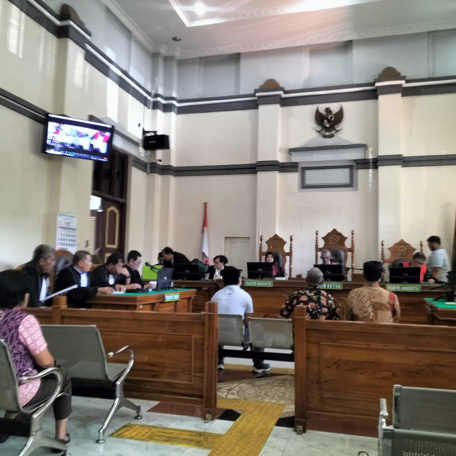 Perkara Korupsi Eradikasi di PT PSU, Pensiunan TNI Jalani Sidang Koneksitas