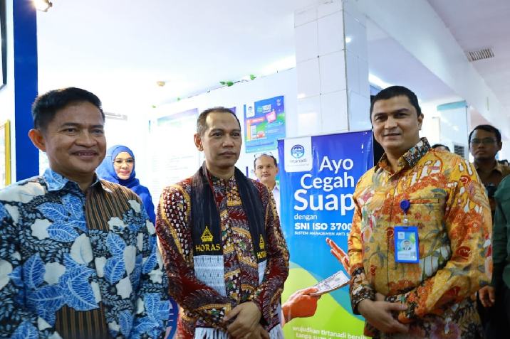 Wakil Ketua KPK Sambut Baik Dirut Perumda Tirtanadi Laksanakan Program SMAP