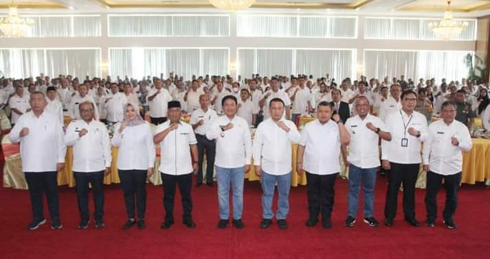 Pra Musrenbang RKPD Provinsi Sumut Tahun 2024-2045 Zona Pantai Barat Di Kabupaten , Dihadiri Plt Bupati Palas