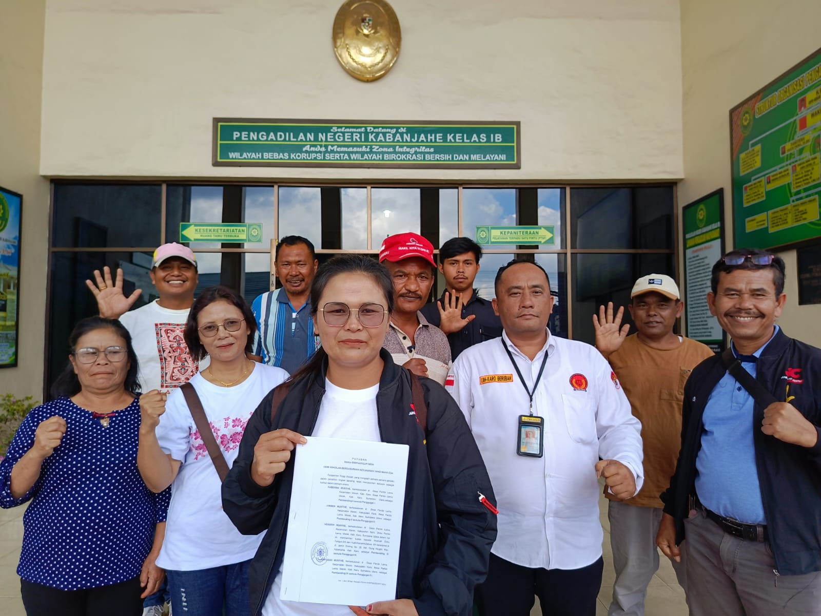 Masyarakat Desa Partibi Lama Menang, Melawan Bupati Karo di Pengadilan Tinggi Medan