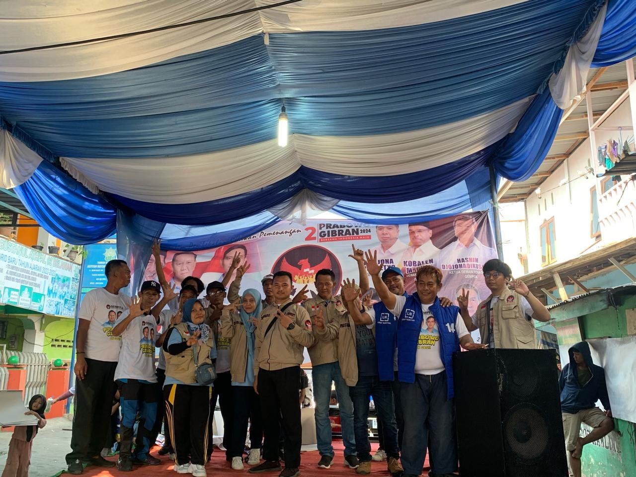 Ribuan Warga Meriahkan Senam ‘GEMOY’ Partai Demokrat dan GEMPITA di Belawan