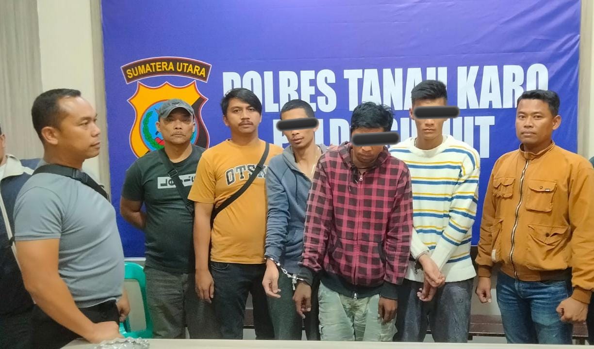Kurang Dari 24 Jam, Polsek Simpang Empat Tangkap Pelaku Pencurian dengan Kekerasan di Puncak Gundaling