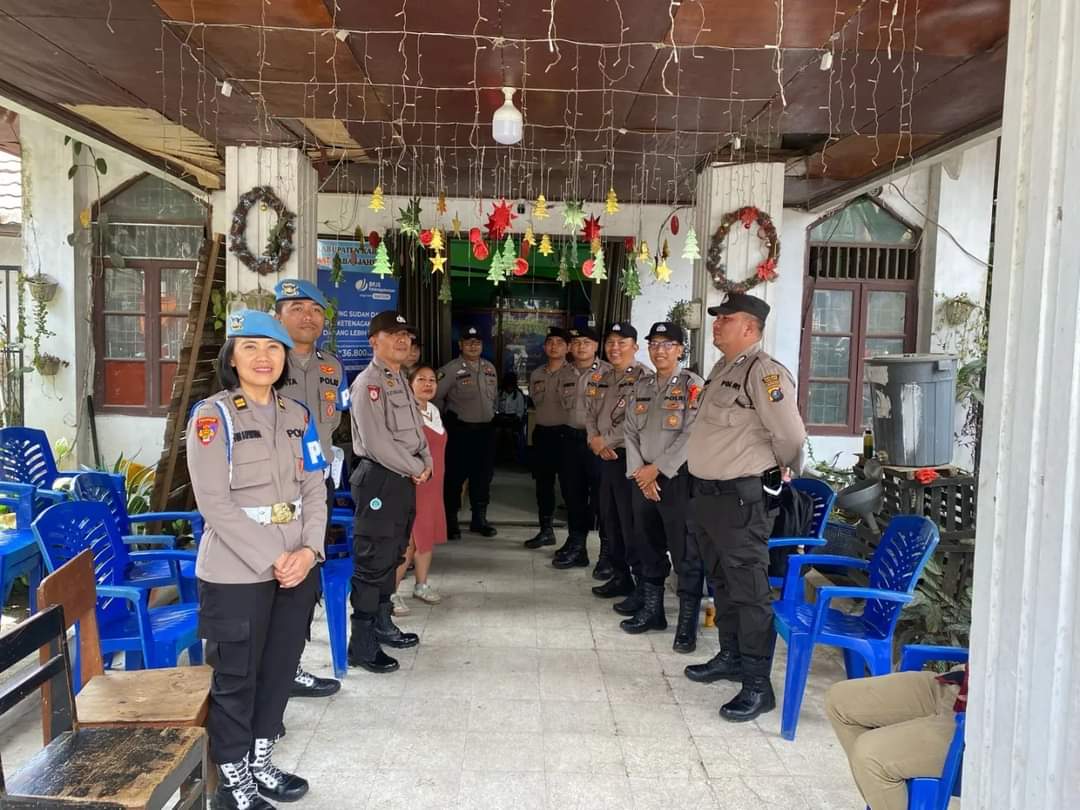 Sidang Pleno, Polres Tanah Karo Pertebal Pengamanan di Kantor PPK Kecamatan