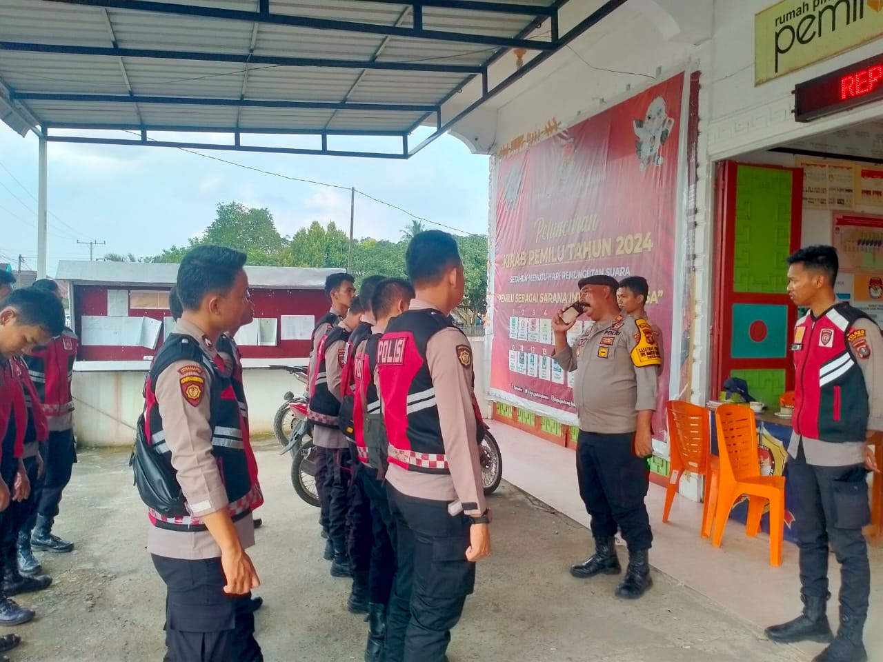 Minimalisir Kejahatan Jalanan Pasca Pemilu 2024, Polres Palas Patroli Presisi