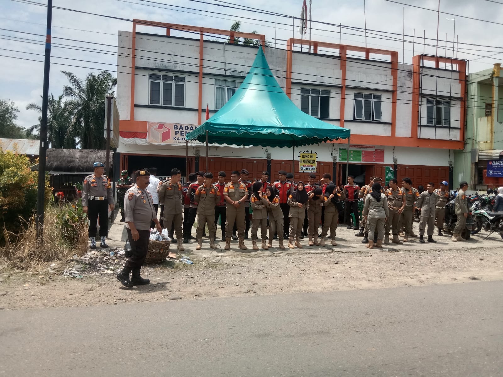 Polres Palas Lakukan Pengamanan, Sidang Pemeriksaan Pelanggaran Administratif Pemilu 2024
