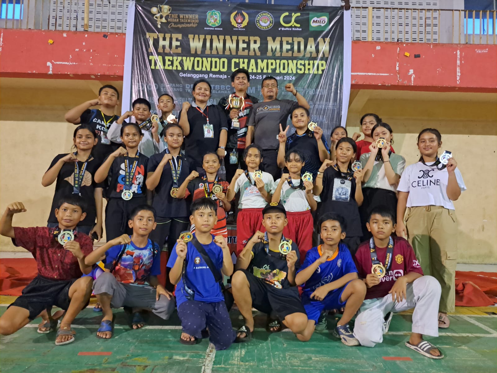 Taekwondo Black Engle Tiga Panah, Raih Juara 2 Kategori Festival