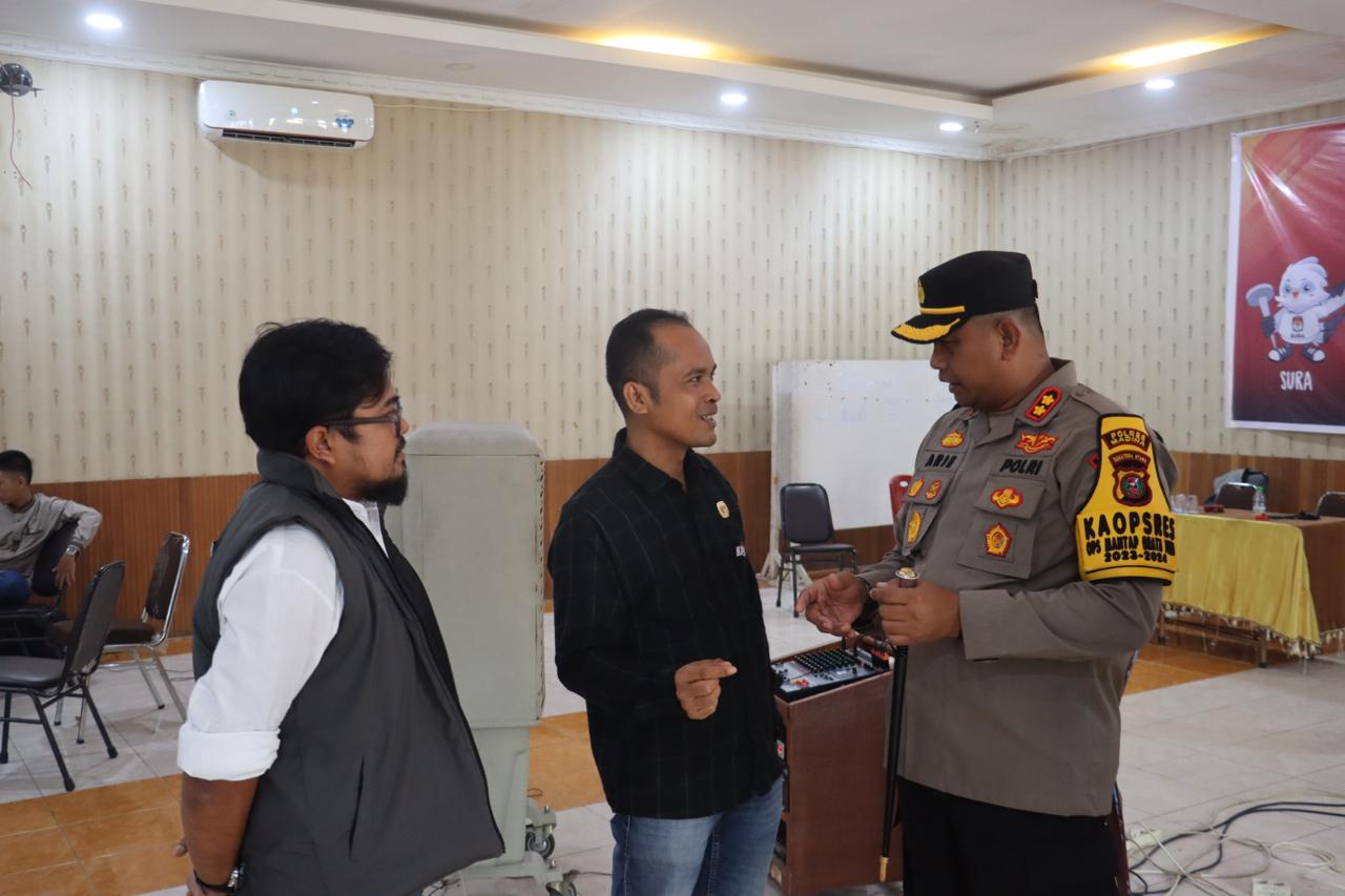 Kapolres Madina Pastikan Pleno Hasil Pemilu Tingkat Kabupaten Aman Dan Kondusif