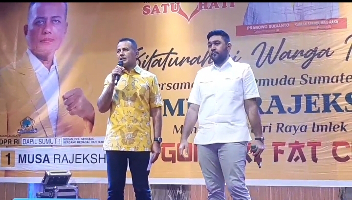 Warga Tionghoa Siap Antarkan Musa Rajekshah ke DPR RI Prabowo Gibran Menang Satu Putaran