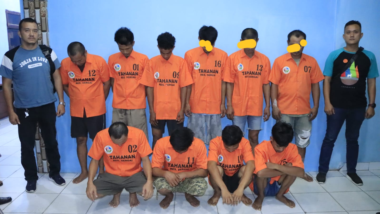 Sebulan, Satres Narkoba Polres Sergai Ciduk 17 BD dan Pemakai Sabu