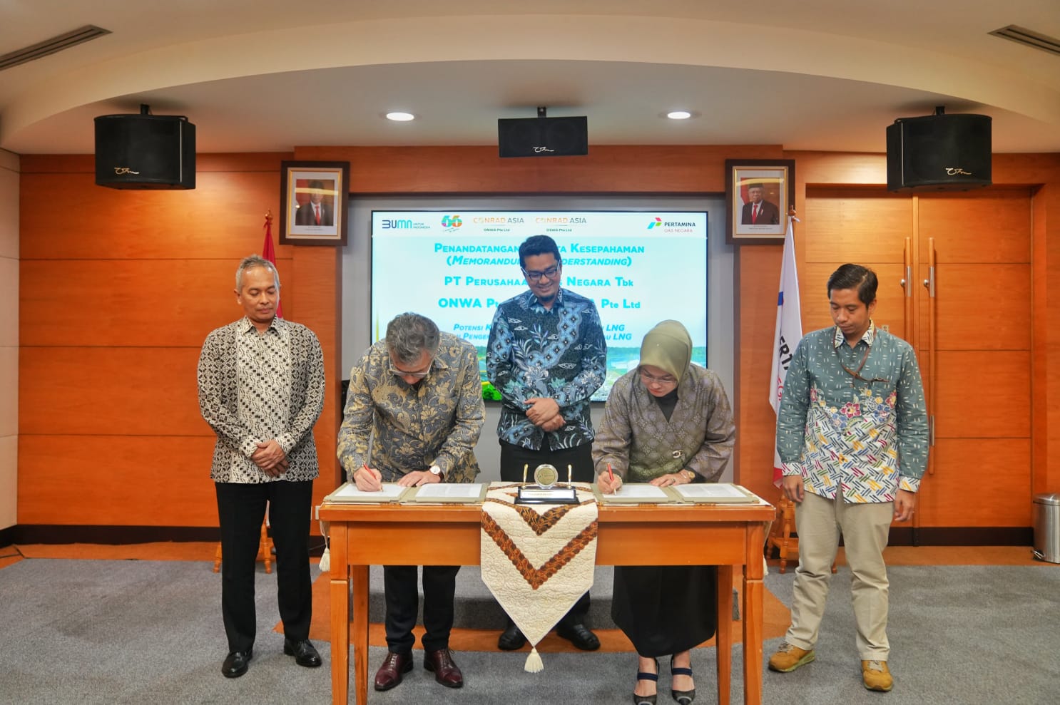 PGN dan Conrad Energy Jajaki Potensi Pasokan Gas Bumi Domestik dari Aceh
