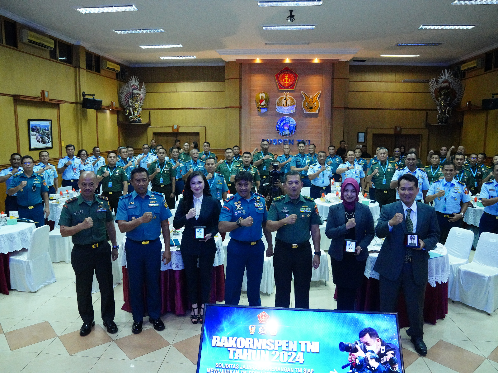 Puspen TNI Gelar Rakornispen TNI Tahun 2024: “Soliditas Jajaran Penerangan TNI Siap Mewujudkan TNI Prima Menuju Indonesia Maju”