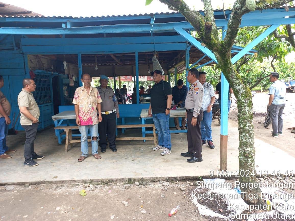 Respon Laporan Masyarakat, Polres Tanah Karo Razia Tempat Diduga Peredaran Narkoba
