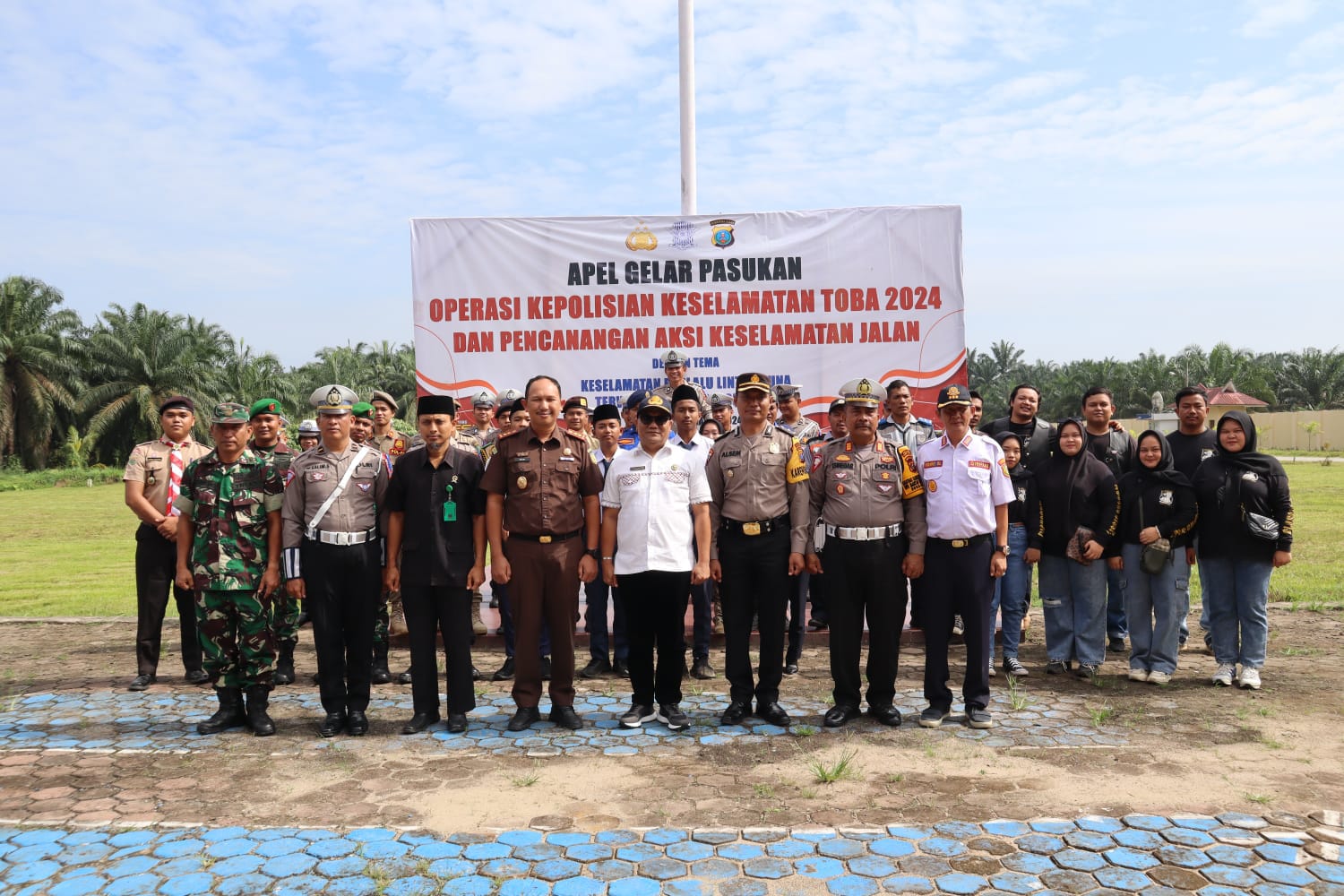 Polres Palas Apel Gelar Pasukan, Operasi Keselamatan Toba 2024