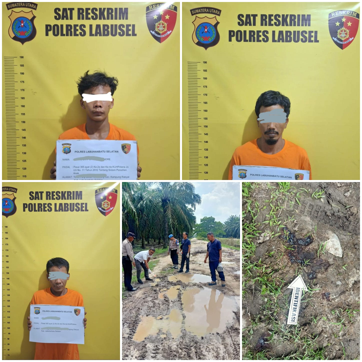 Polres Labusel Ringkus 3 Perampok Pasutri, 1 Buron, Satreskrim