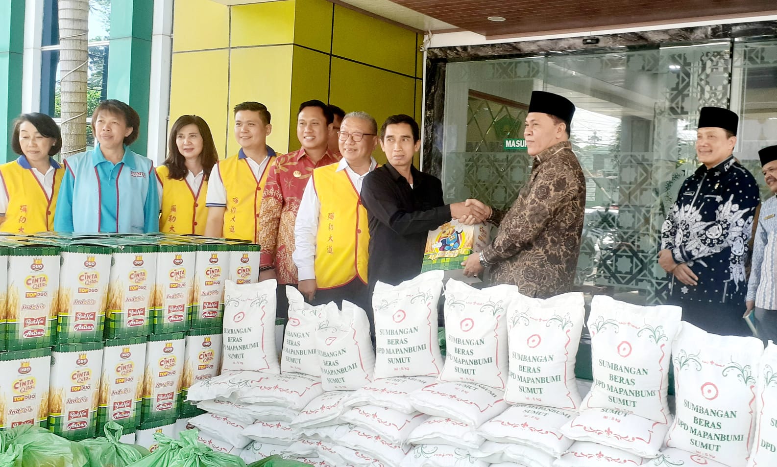 Mapanbumi Kerjasama Dengan Kemenagsu, Bagikan 100 Paket Ramadhan