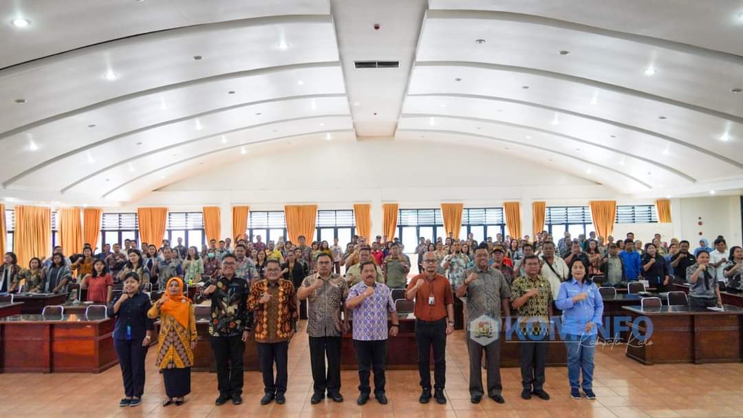 Sekda Karo Hadiri Sosialisasi SP4N-LAPOR Tahun 2024
