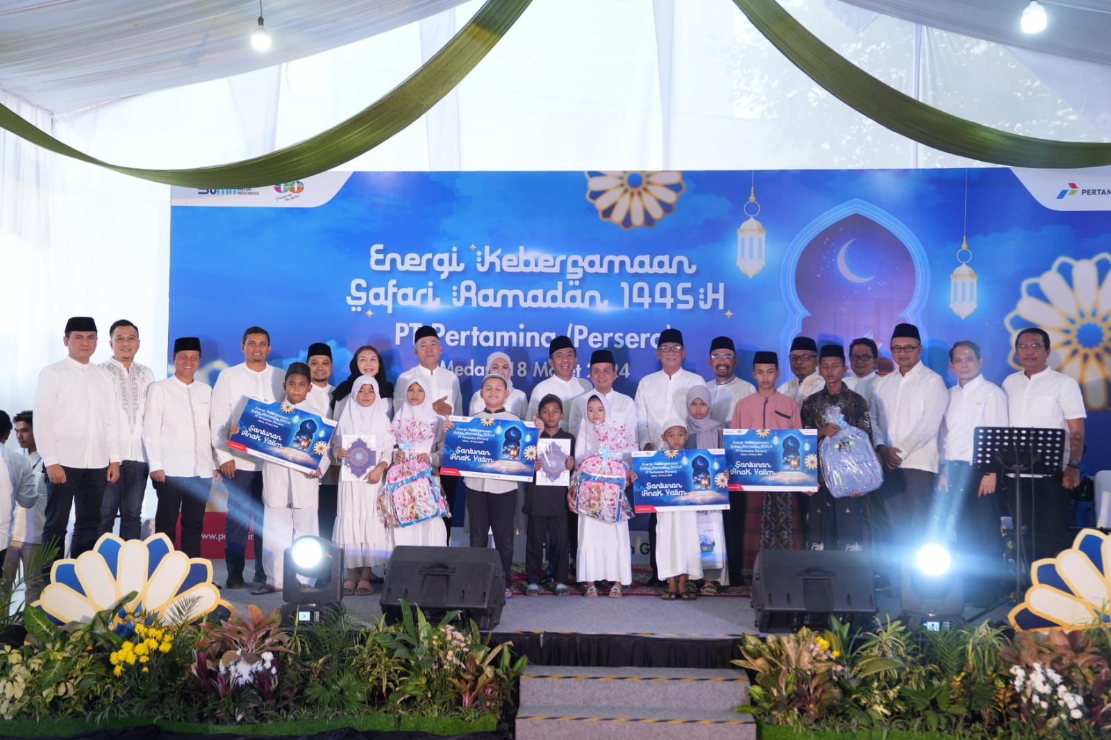 Tebarkan Energi Baik Ramadhan 1445 H, Subholding Gas Pertamina Salurkan Bantuan ke 20 Yayasan di Medan