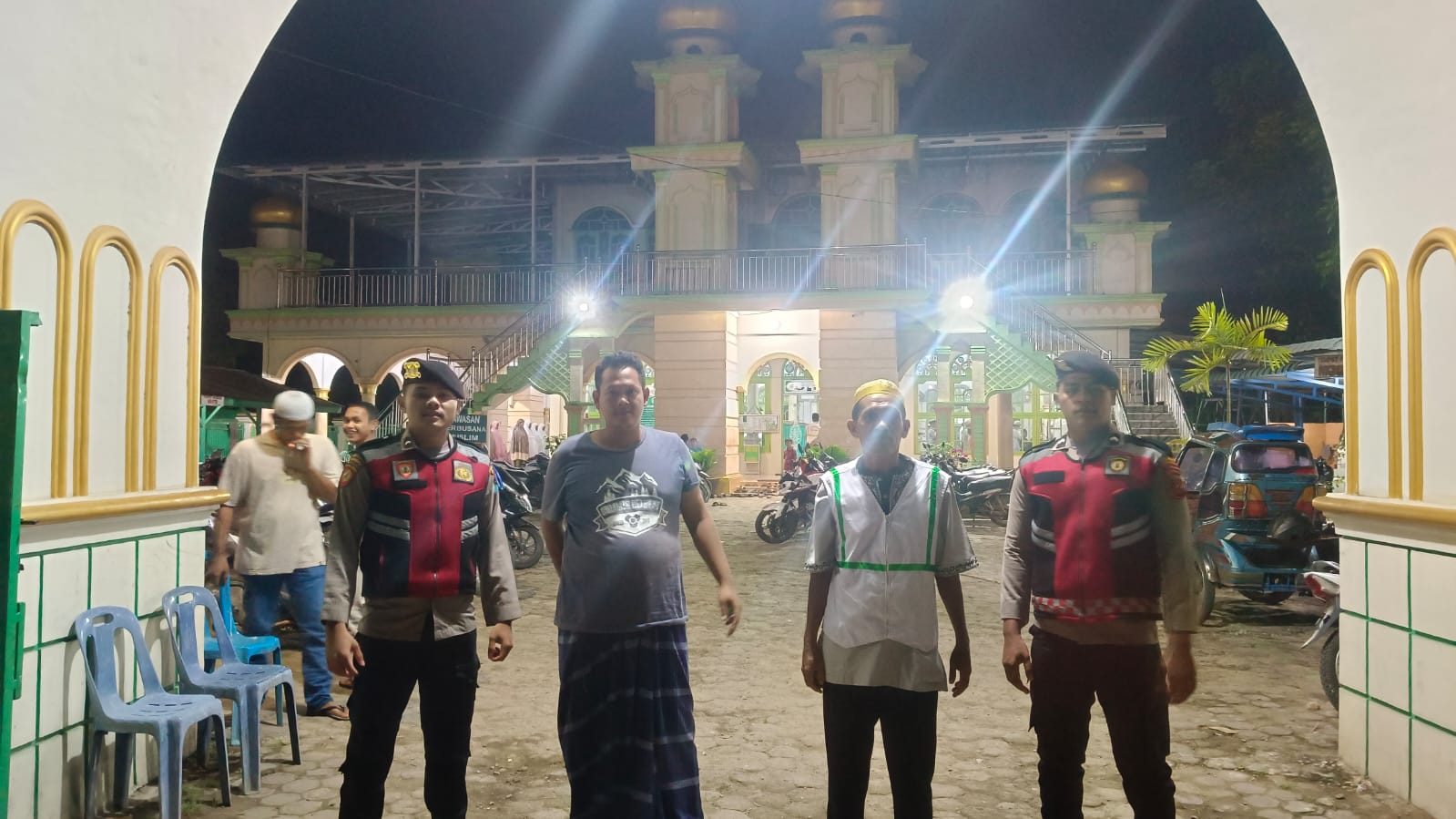 Jaga Sitkamtimas Yang Kondusif, Polres Palas Laksanakan Patroli Dialogis Asmara Subuh