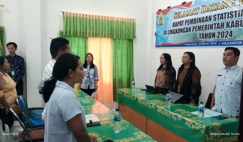 Pemkab Samosir Gelar Pembinaan Statistik Sektoral