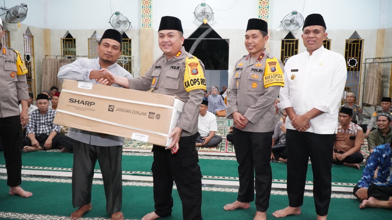 Safari Ramadhan Poldasu, Pj Bupati Langkat Sambut Wakapoldasu