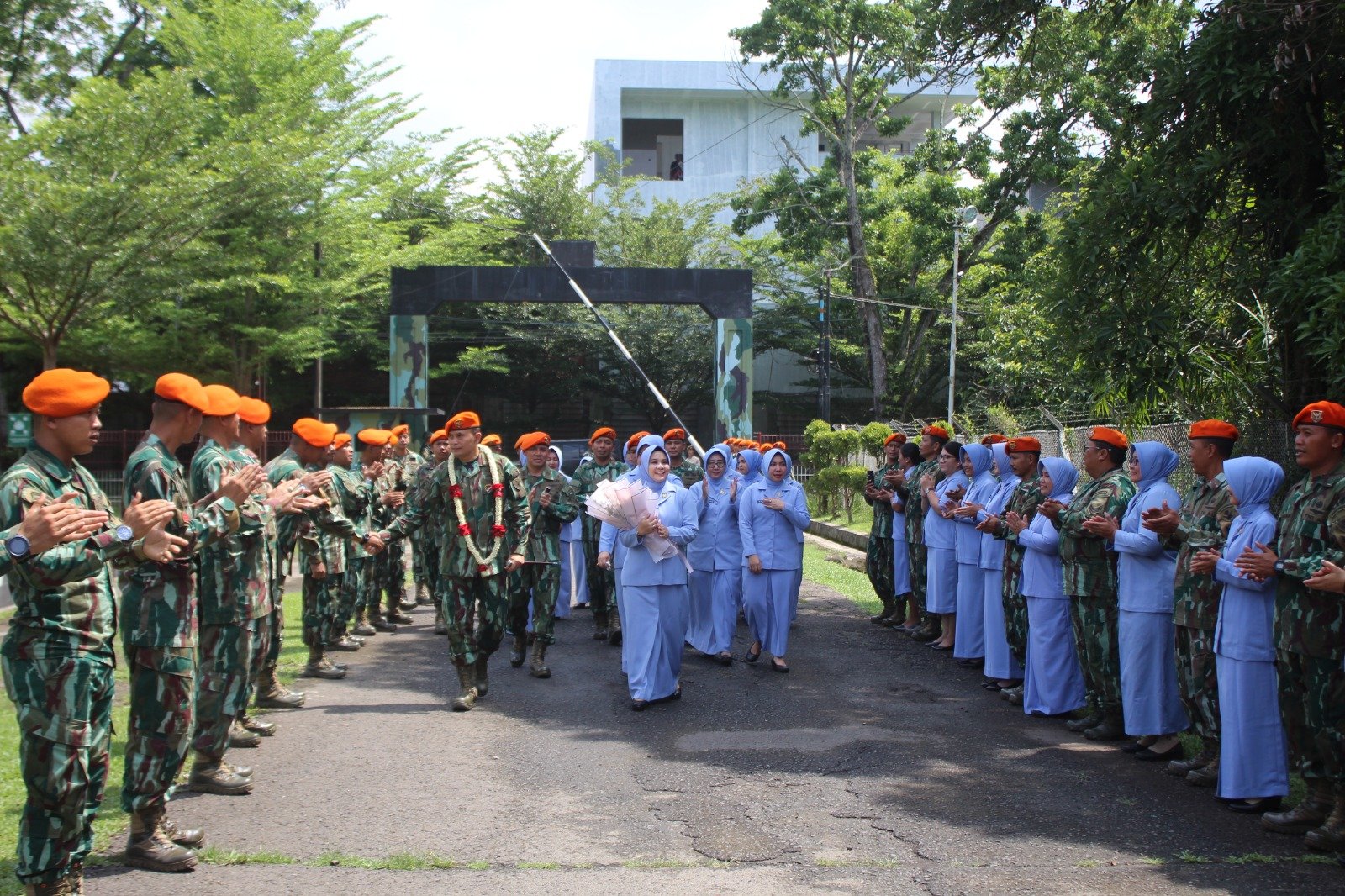 Passing In Komandan Wing Komando III Kopasgat TNI-AU