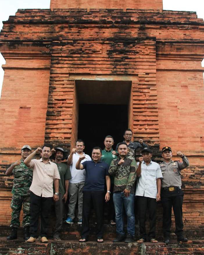 Pj. Bupati Palas Bersama Rombongan, Kunjungi Destinasi Wisata Candi Sipamutung