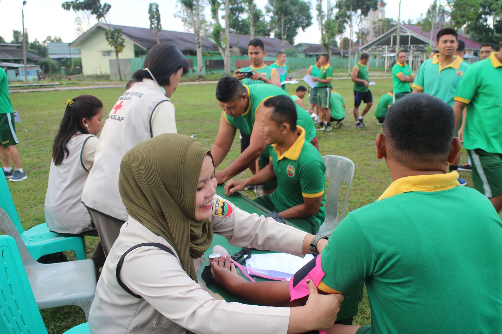 Prajurit Petarung Kodim 0206/DAIRI Gelar Samapta Periodik Semester I TA 2024