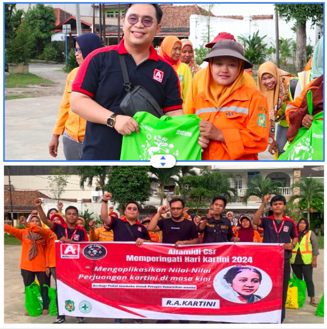 Alfamidi Medan Gelar CSR Spesial Hari Kartini: Apresiasi bagi Petugas Kebersihan Kota Medan