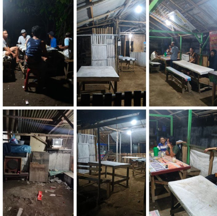 Kapolrestabes Medan Melalui Kapolsek Patumbak Lakukan Penindakan Diduga Lokasi Judi 