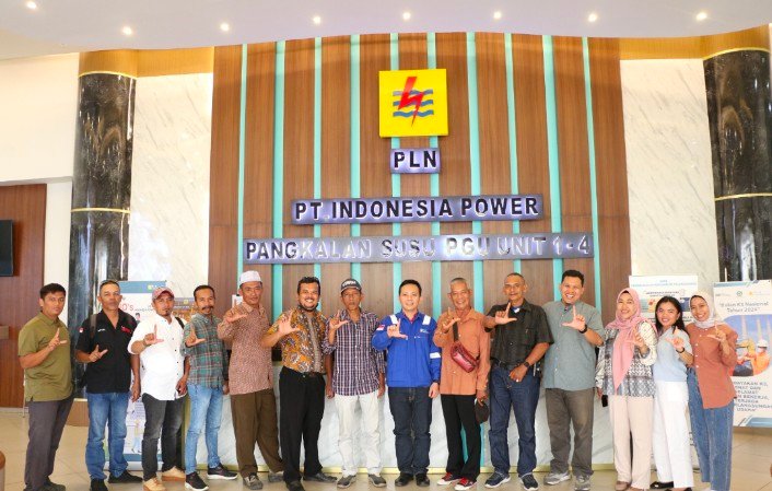 Masih Dalam Suasana ldul Fitri 1445 H, PLN Indonesia Power UBP Pangkalan Susu Mengadakan Halal Bihalal Dengan Tim Media