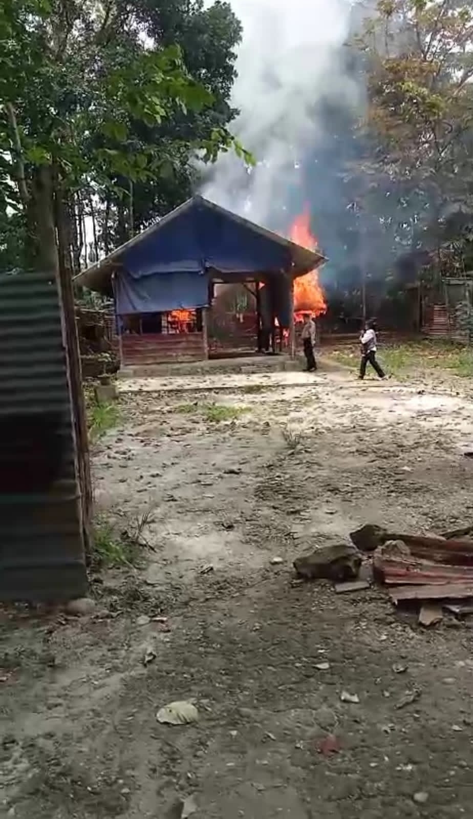 Polsek Pancur Batu GKN di Desa Durin Simbelang