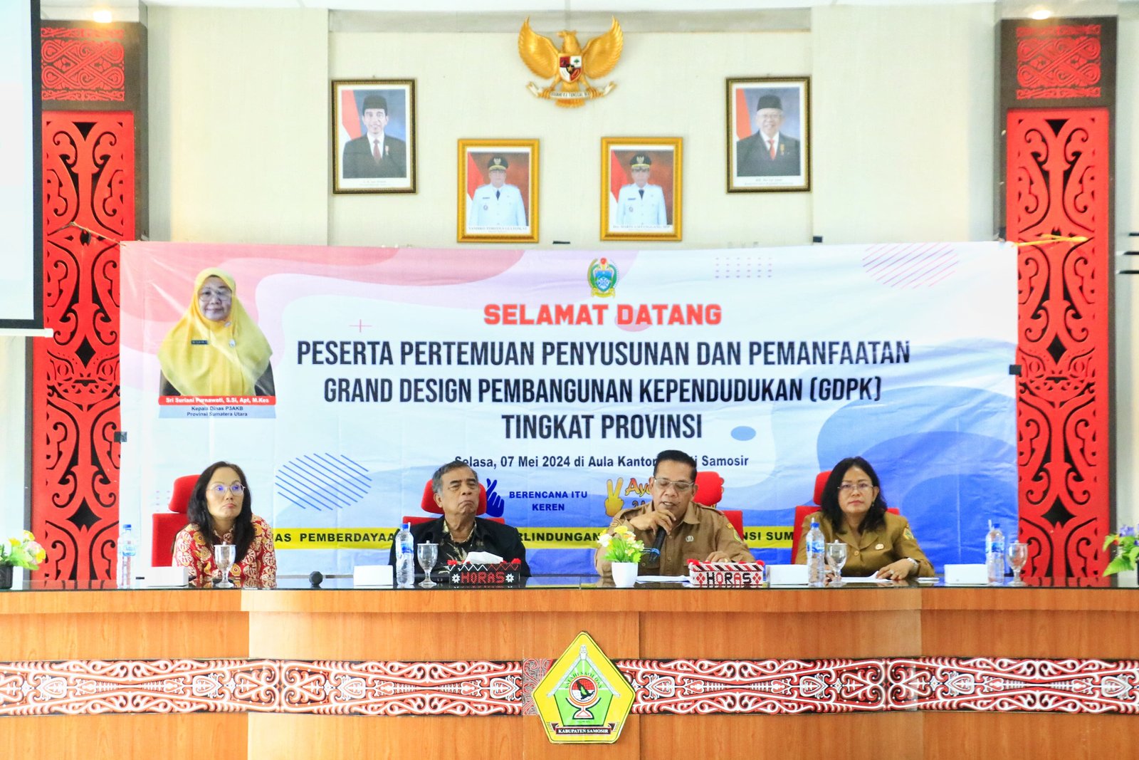 Pemkab Samosir Kolaborasi Dinas P3AKB Provsu, Sosialisasikan Penyusunan Pemanfaatan GDPK