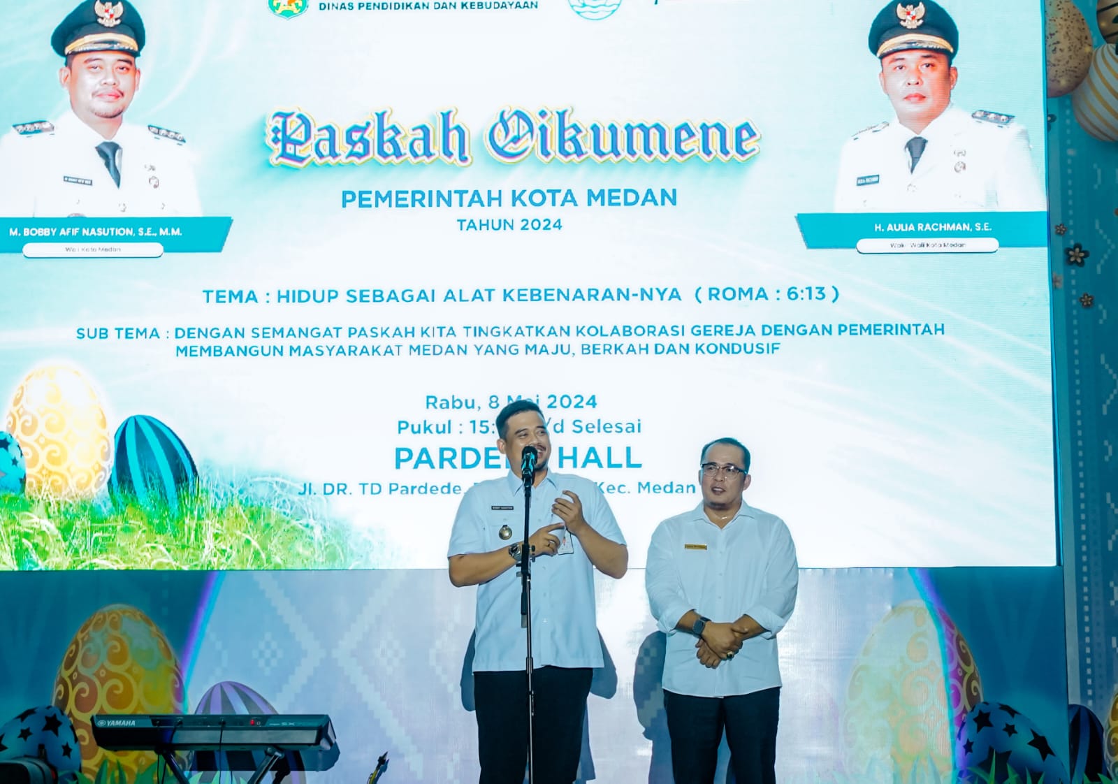Bobby Mohon Dukungan Umat Kristiani Jadikan Kota Medan Lebih Baik