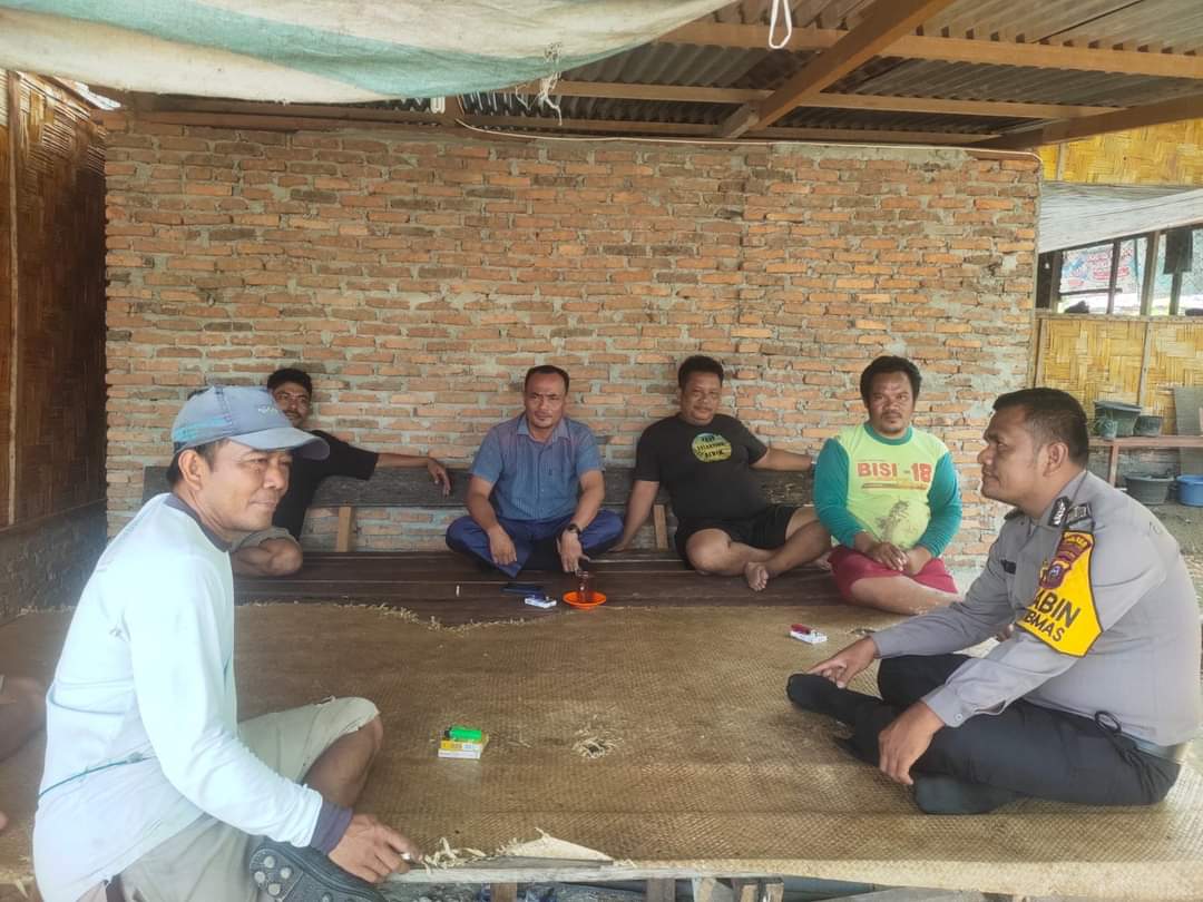 Bhabinkamtibmas Polsek Mardingding Lakukan Cooling System, Jelang Pemilukada 2024