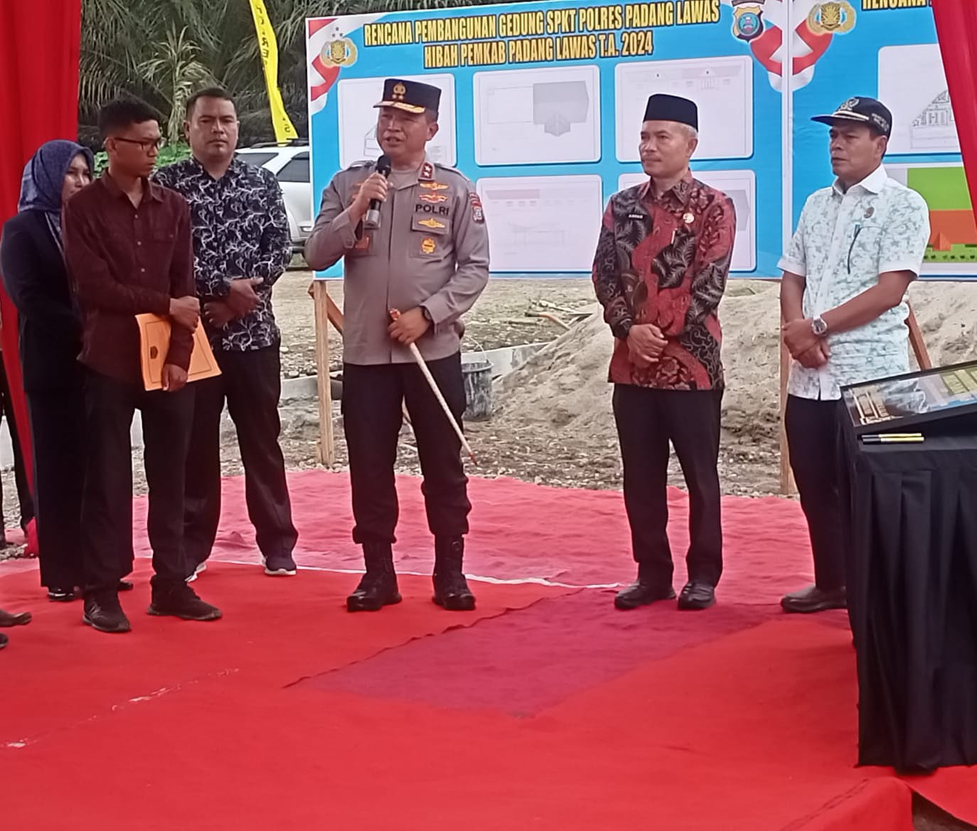 Kapolda Sumut Kunker dan Resmikan Gedung SKPT Polres Palas