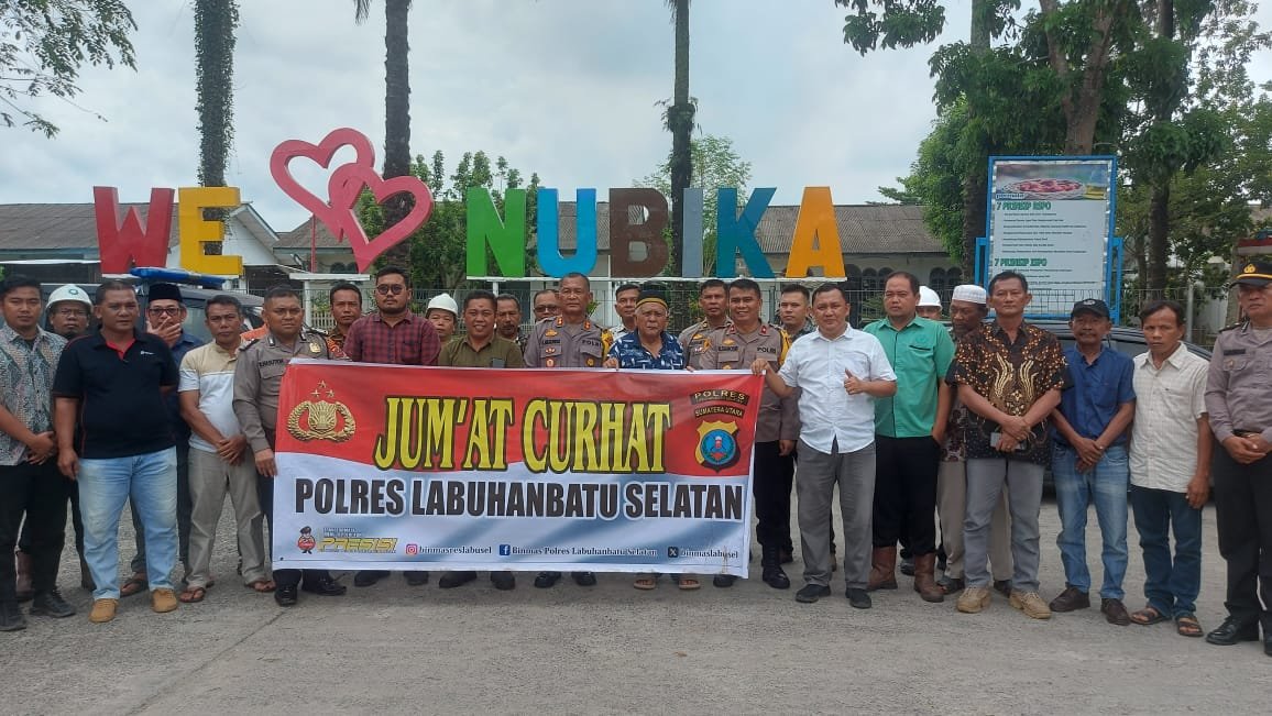 Jumat Curhat, Kapolres Labusel di PT Nubika Jaya