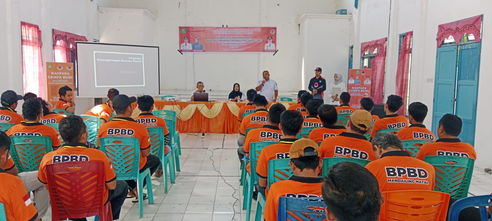 BPBD Madina Ingatkan Potensi Bencana Galian Tambang di Hutabargot