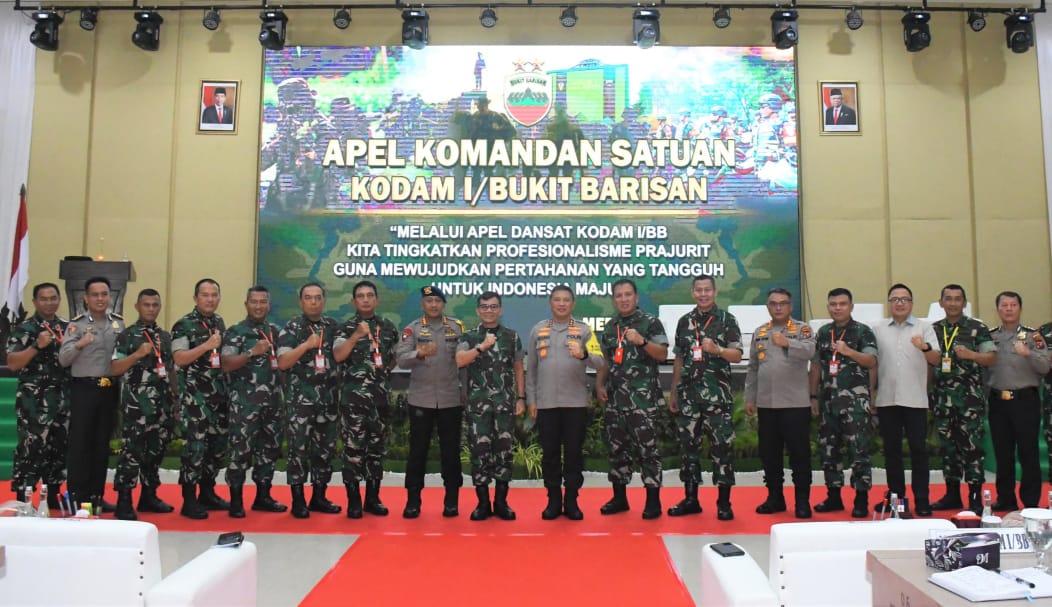 Buka Apel Dansat Tersebar Kodam I/BB TA. 2024, Pangdam I/BB Sampaikan Pokok-Pokok Kebijakan Pimpinan TNI AD