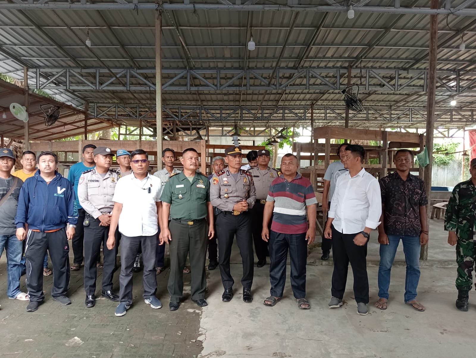 Tim Gabungan Gerebek Diduga Lokasi Judi di Pantai Cermin, Hasilnya Nihil