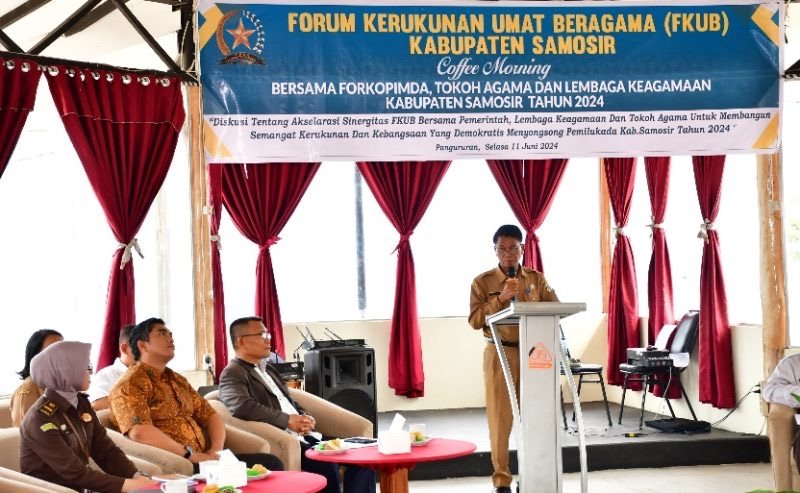 Bupati Samosir Ajak Pimpinan Lembaga Keagamaan Sukseskan Pilkada