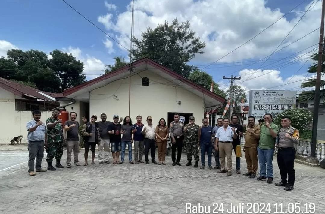 Polsek Tigabinanga Laksanakan Problem Solving Permasalahan Masyarakat Antar Desa