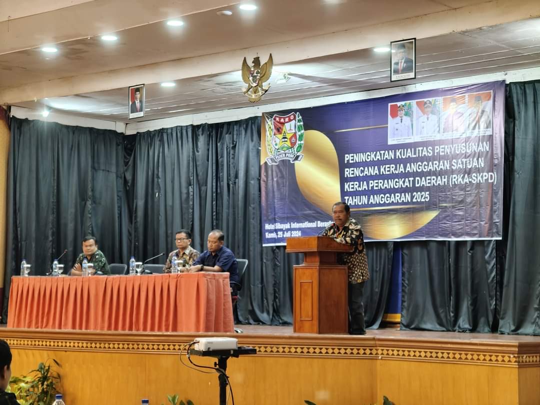 Sekda Karo Buka Acara Peningkatan Kualitas Penyusunan RKA SKPD 2025