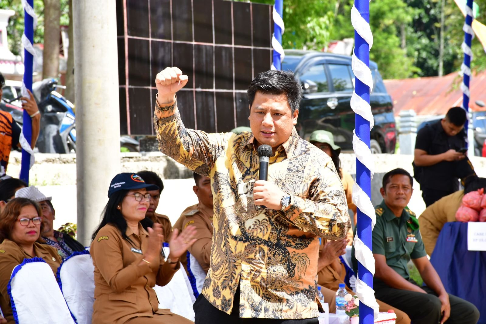 Bupati Samosir Gelar Gerakan Pangan Murah, Jaga Stabilisasi Harga