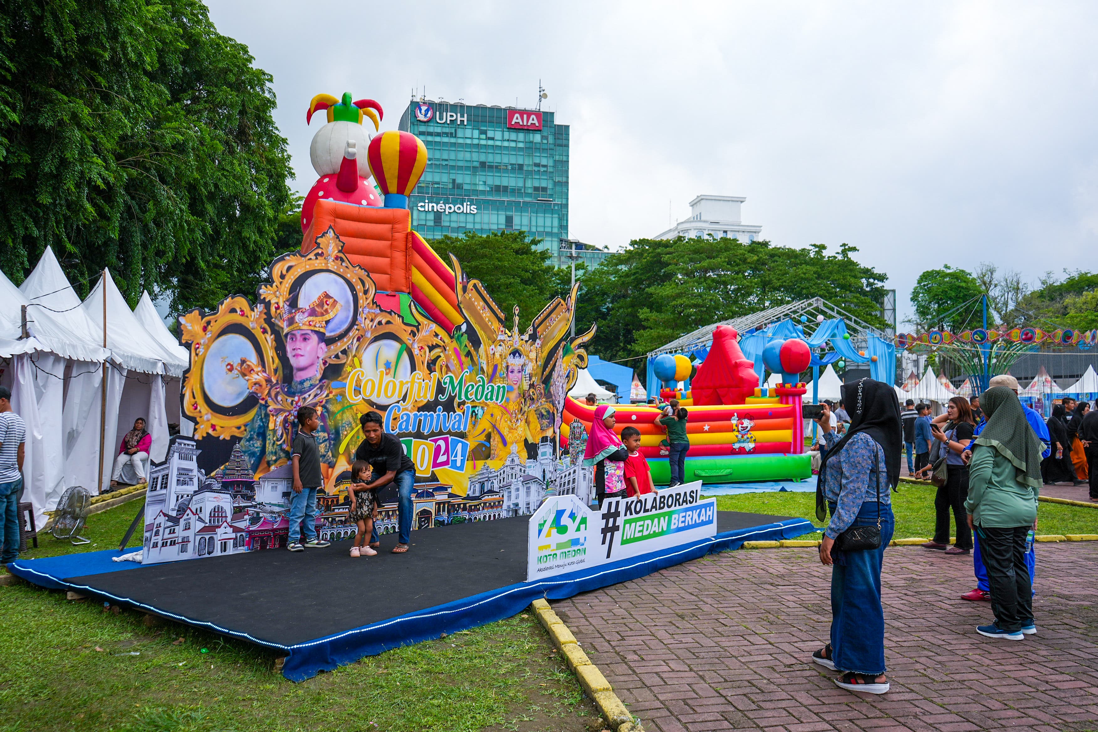 HUT Ke- 433 Kota Medan Dimeriahkan Colorful Medan Carnaval