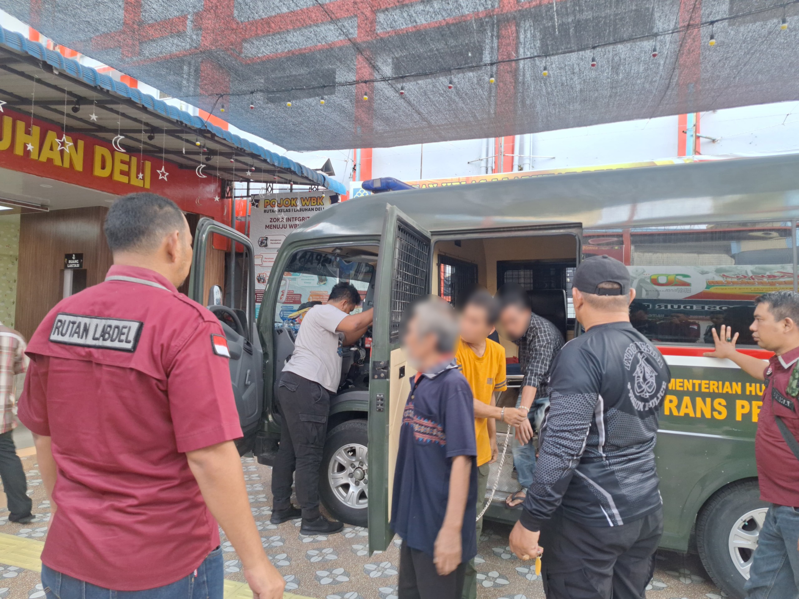 Atasi Overcrowded, Rutan Labuhan Deli Pindahkan 15 Warga Binaan ke Lapas Kelas IIA Binjai