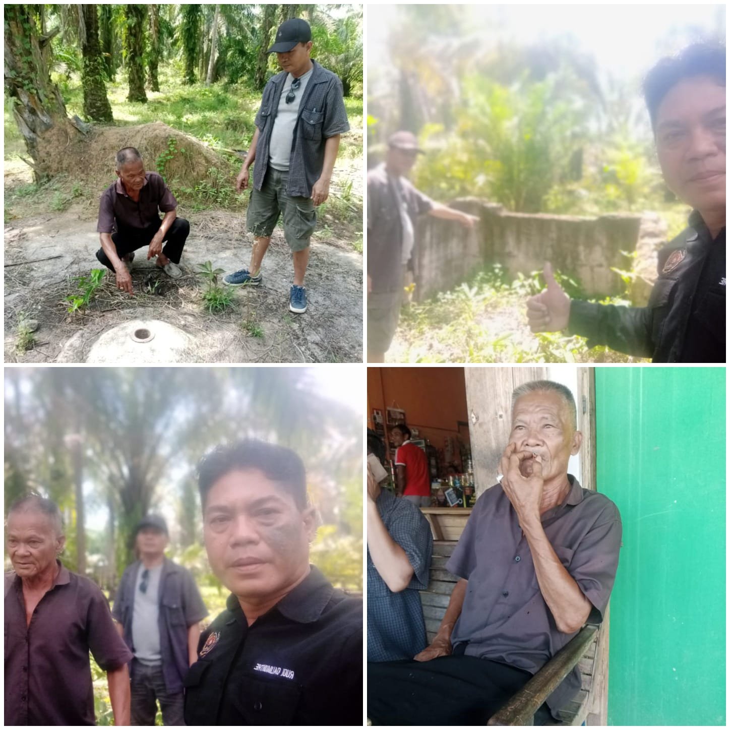 Menelusuri Makam Keramat Berlanjut ke Nipah Larangan Yang Terkenal Paling Angker di Desa Teluk Meku