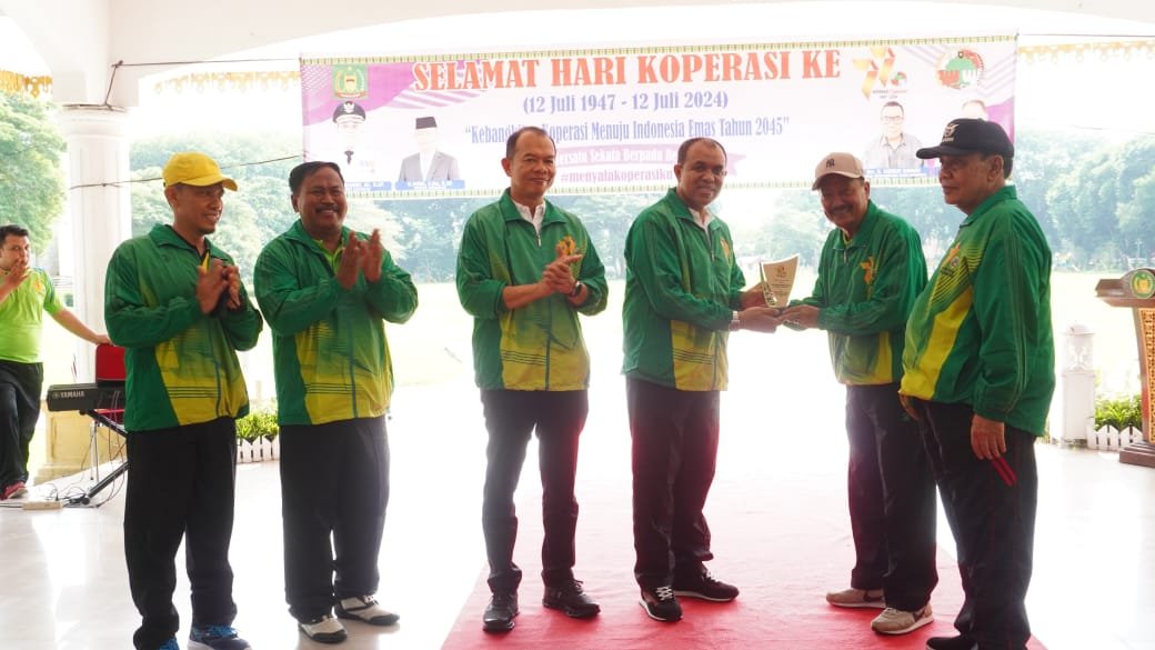11 Koperasi di Langkat Dapat Penghargaan Pada Hari Koperasi Ke-77