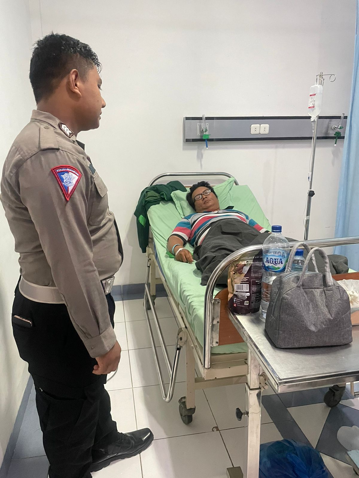 Polsek Medan Sunggal: Dum Truk Pengangkut Aspal Panas Timpa Driver Ojol Halangi Penyelidikan