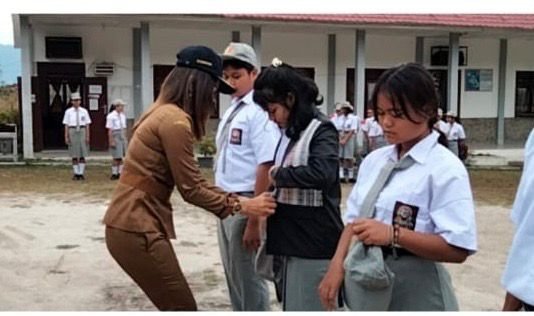 SMKN Tuktuk Gelar GSM ke Siswa Baru