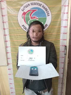 Tim Opsnal Sat Resnarkoba Polres Samosir Tangkap Pemilik Sabu